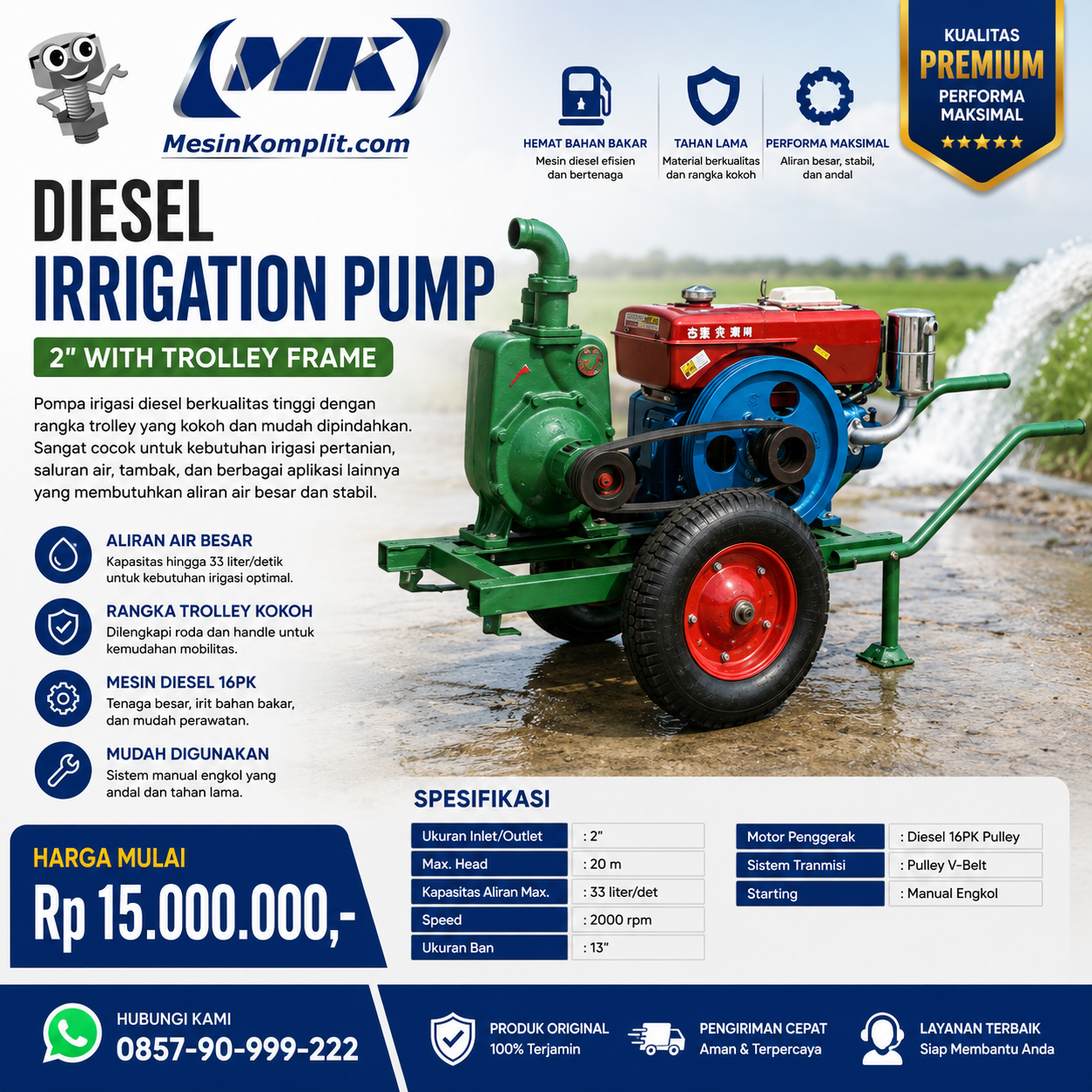 Pompa 2in Roda Mobil (PMP...